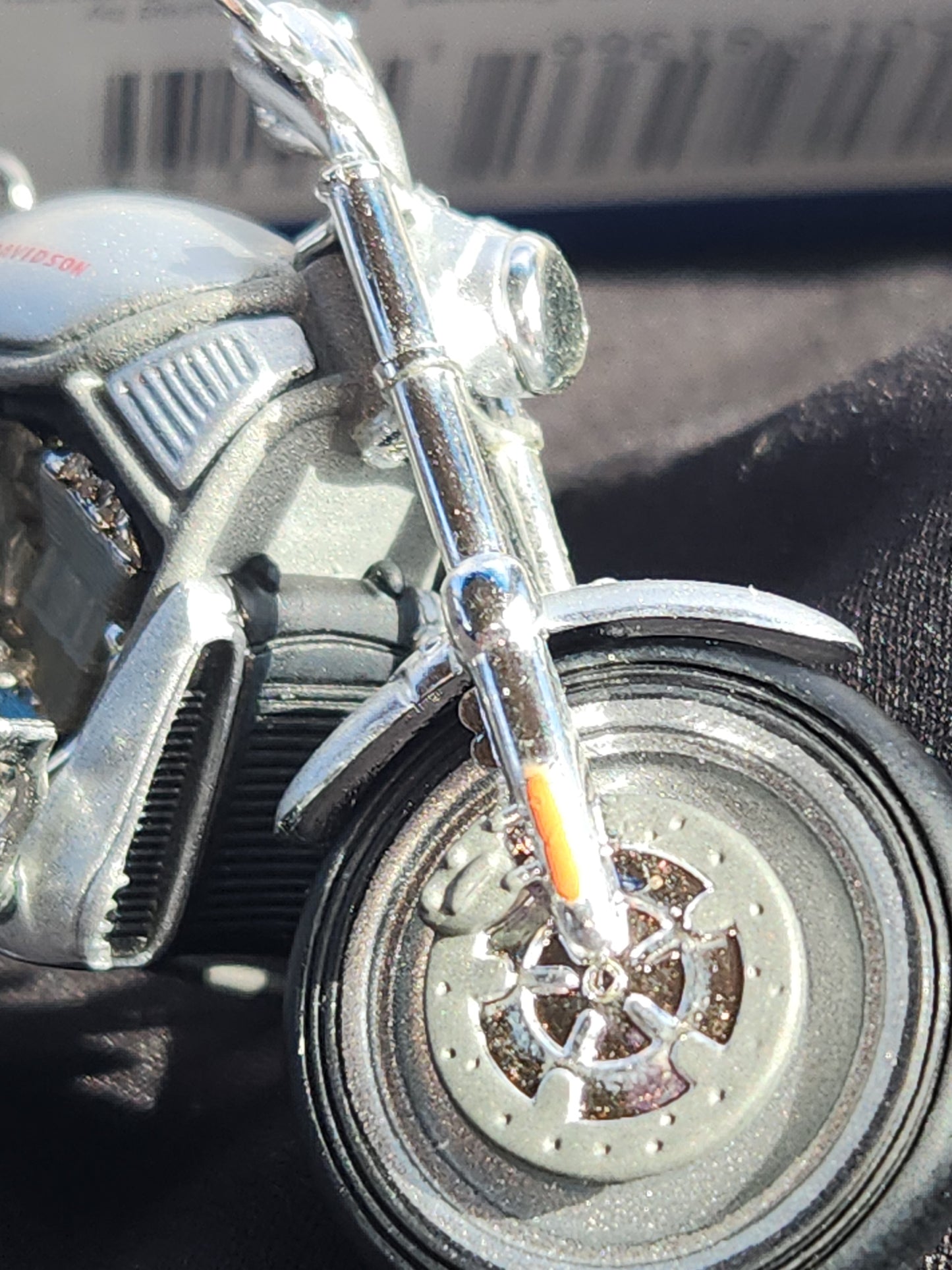 Vintage Hallmark Keepsake Ornament Harley-Davidson Motorcycle Milestones series #6 2002 VRSCA V-Rod Motorcycle 2004