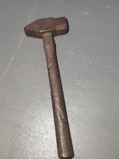 Antique Vintage Miniature Cast Iron Toy Sledge Hammer pretend play toy9