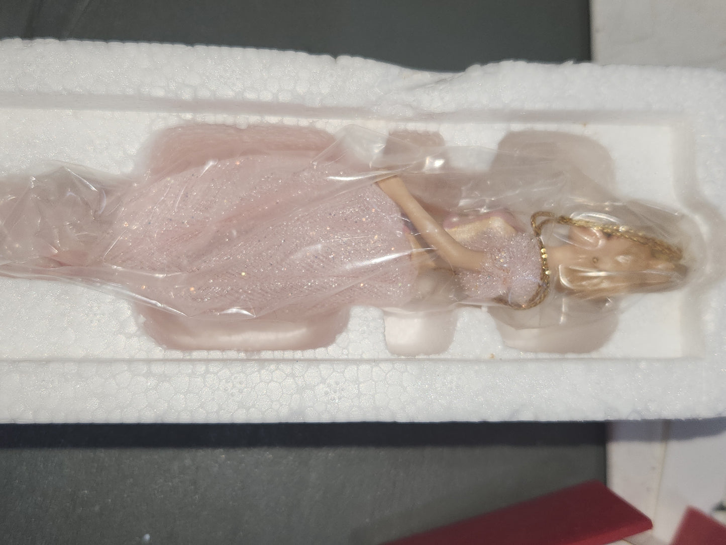 Avon Barbie as the Sugar Plum Fairy Ornament Porcelain Nutcracker Ballet 1997 NIB