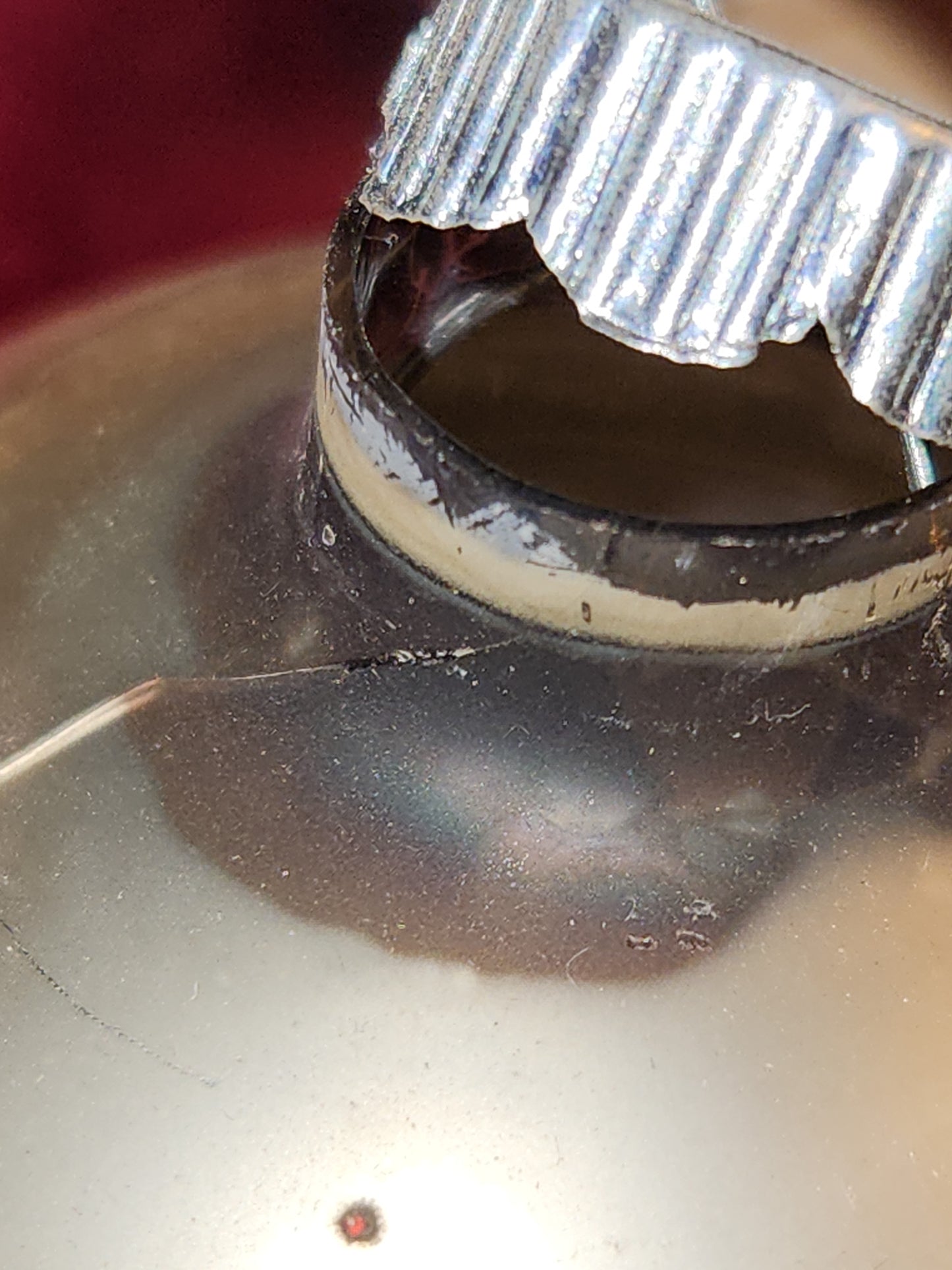 Vintage Shiny Brite Glass Ornaments with Mica Glitter In Box dated 1967 AS IS bo83