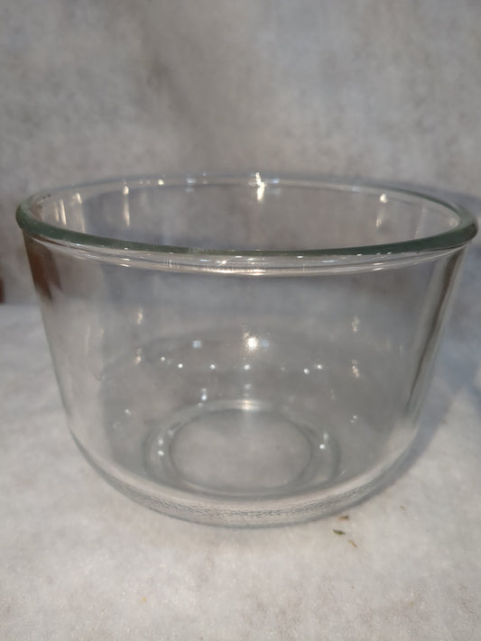 Vintage replacement Oster Regency clear glass mixing bowl   6.5" diameter kit349