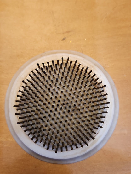 Vintage Floral Frog With Metal Pins and Plastic Base ff65