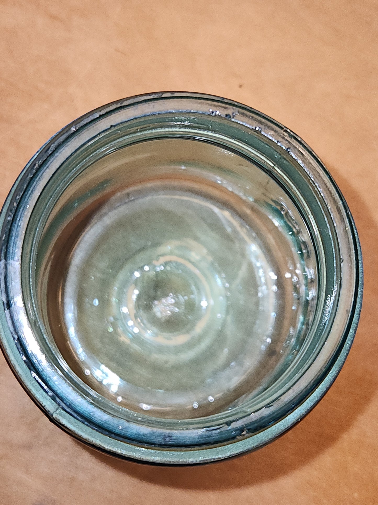 Vontage Atlas Strong Shoulder Mason Clear Glass Pint Jar with Atlas Zinc Lid jar99