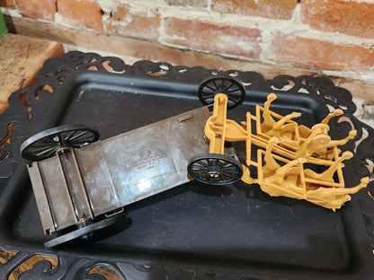 Processed Plastic Company Western Buckboard Farm Wagon and Team car65