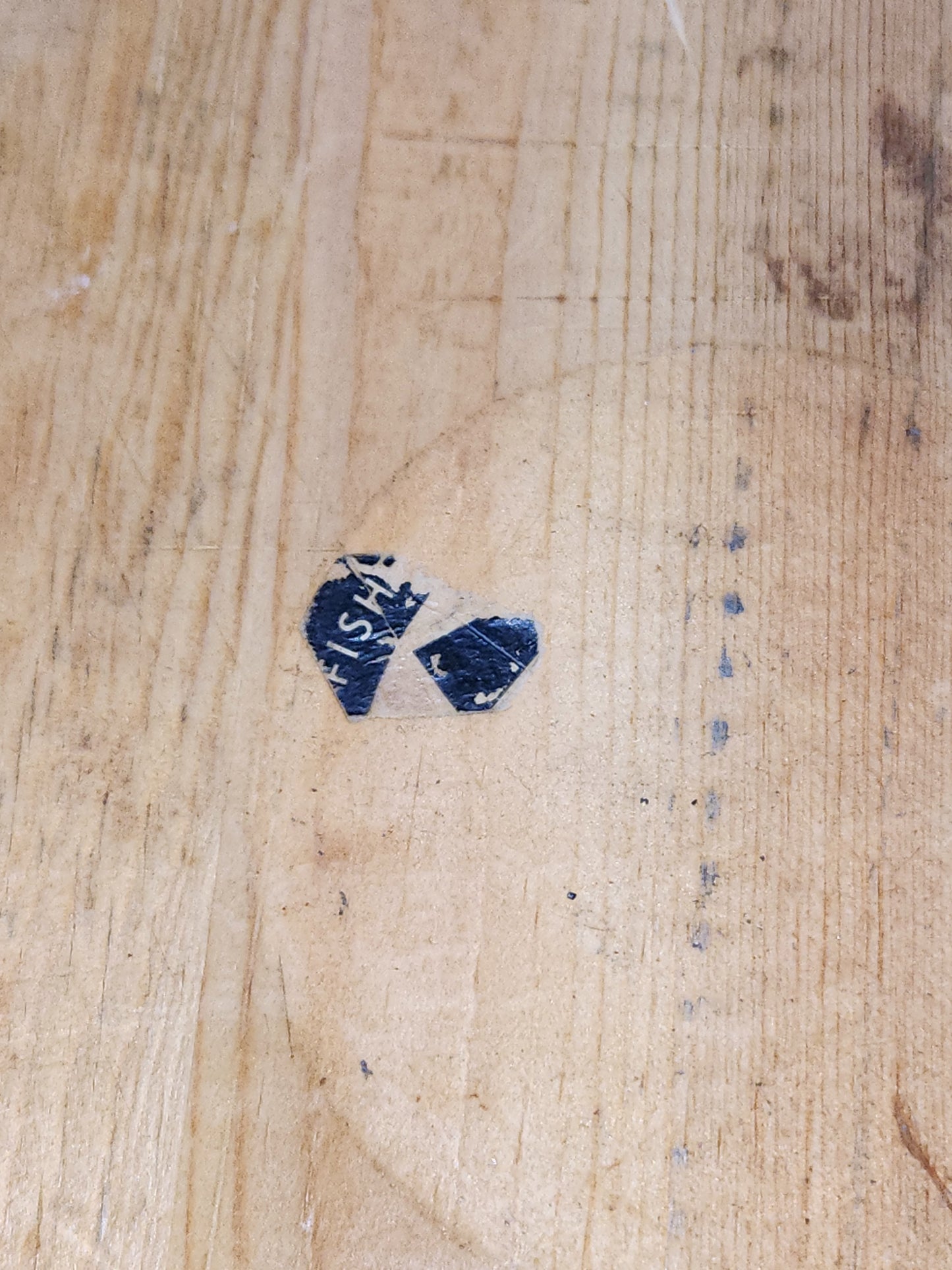 Antique Wooden lid for barrel, crate or wooden container