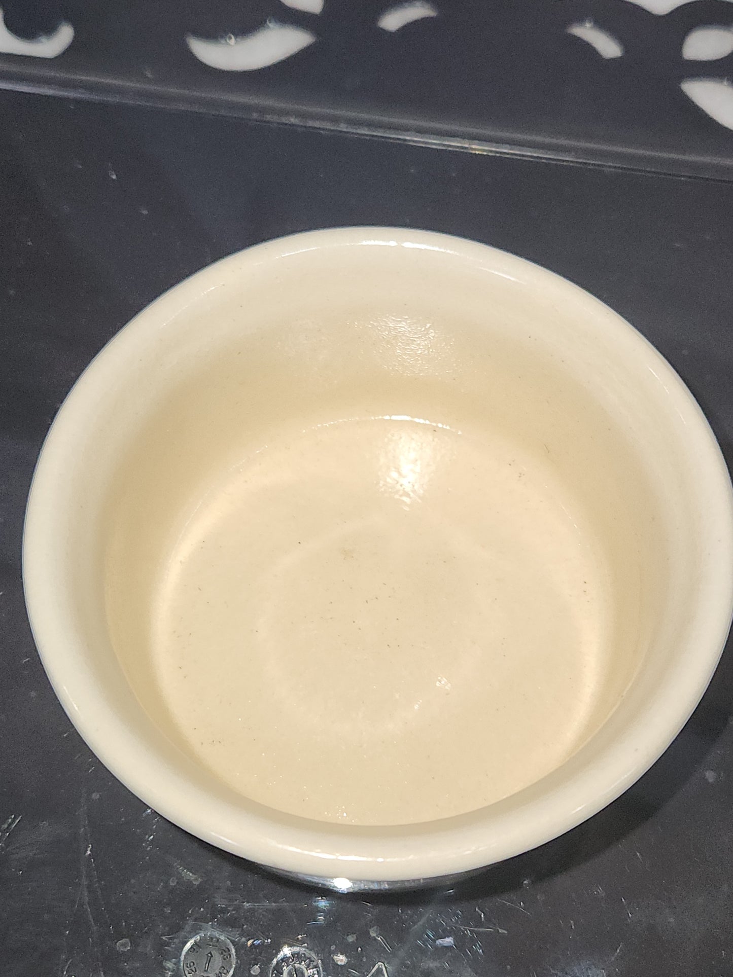 Vintage R.R.P.Co. Roseville Pottery 4" Crock Ohio USA Ramikin Dip cr99