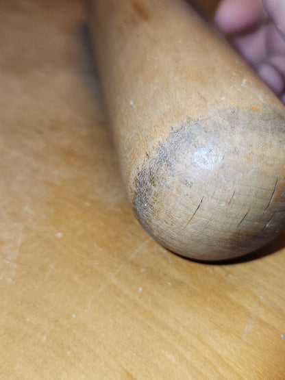 Vintage Wooden Pestle Masher Pounder kit05