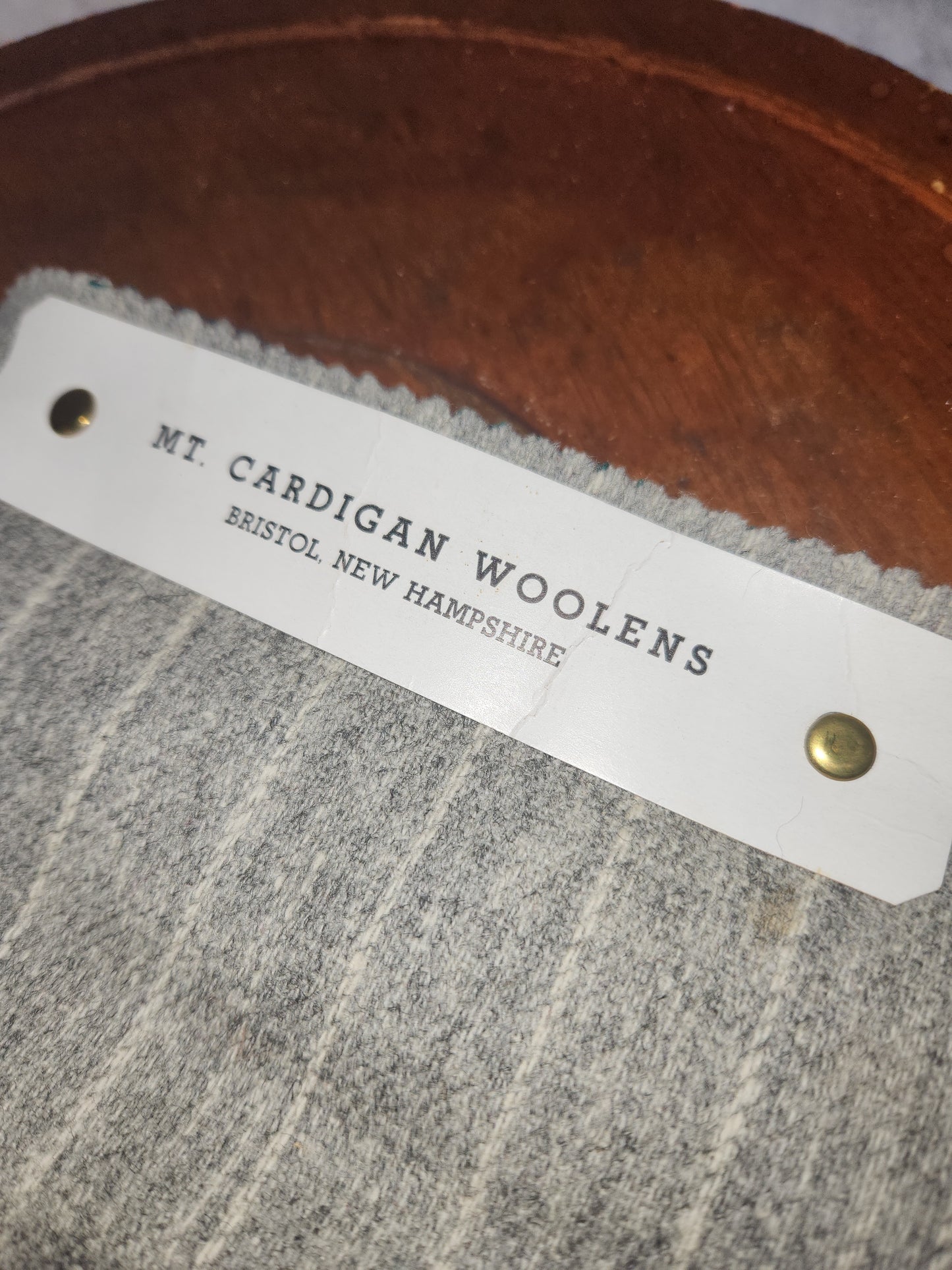 Mt. Cardigan Woolens salesman sample book & small pack ss89