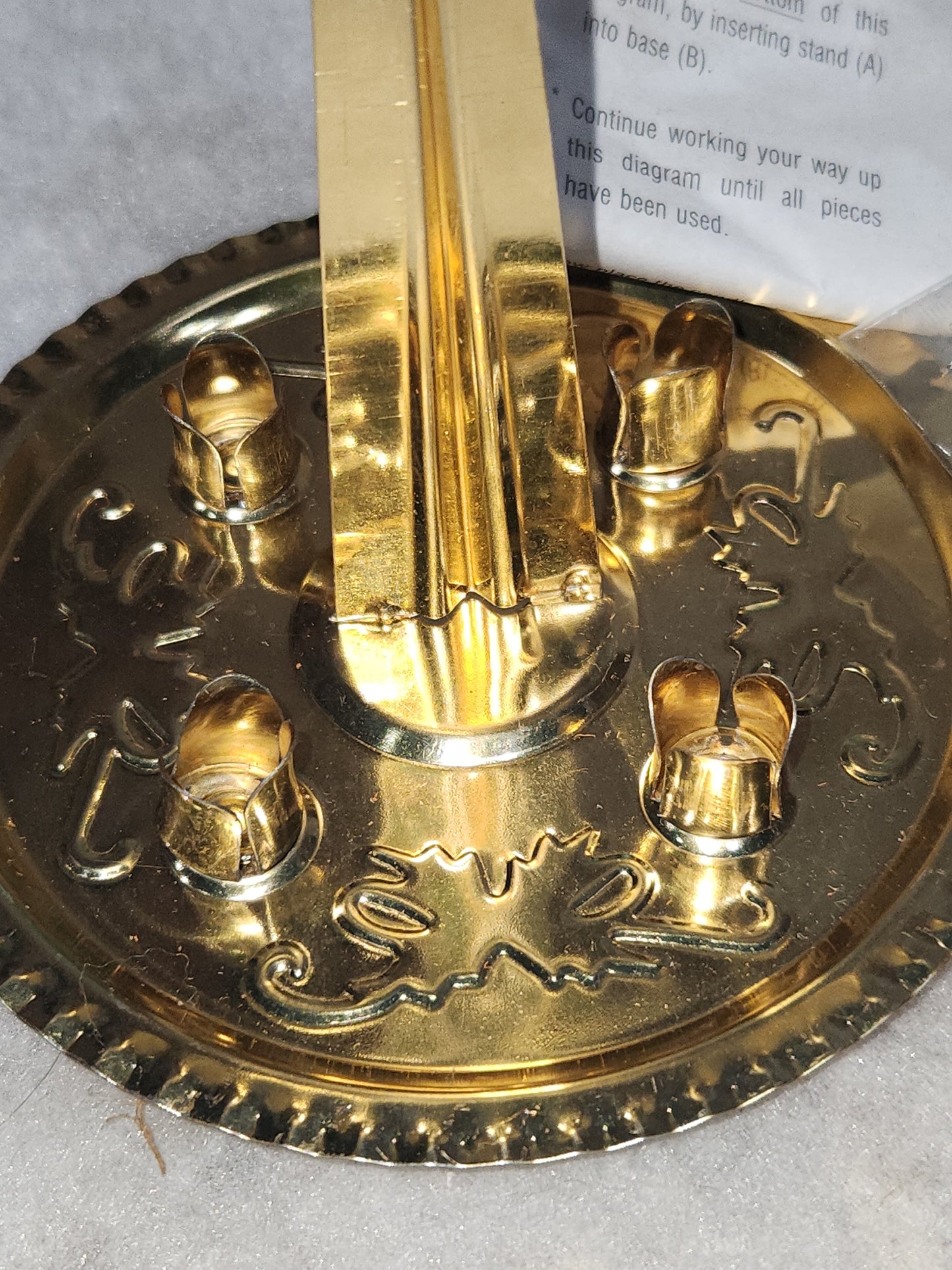 Vintage Joybrite Magical Spinning Angel Chimes NIB no candles