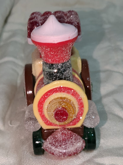 Vintage Hallmark Ornament The Candyville Express 1981 Candy Train Locomotive ho232