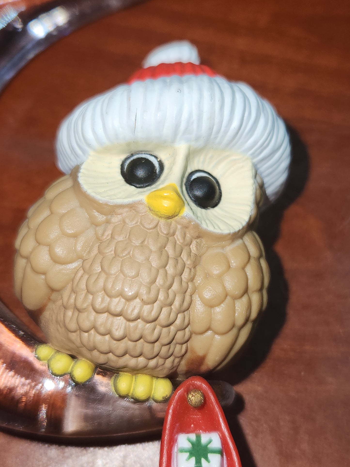 Vintage Hallmark Keepsake Ornaments Christmas Owl 1984 miniature NO BOX