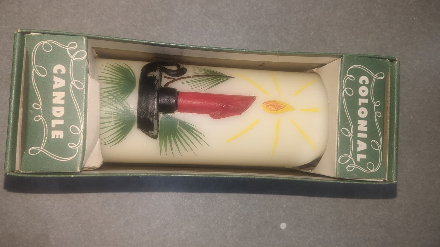 Sculptured candle fashioned by Colonial Candle Company 429