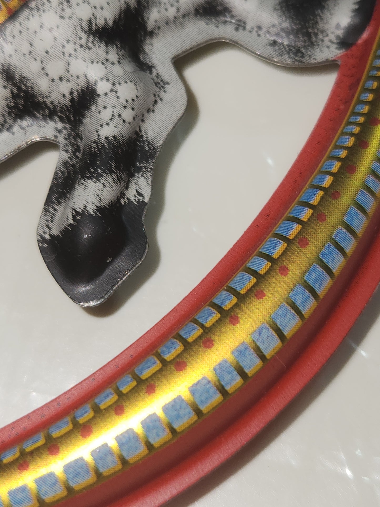 Vintage Hallmark Keepsake Ornanent Tin Rocking Horse 1983