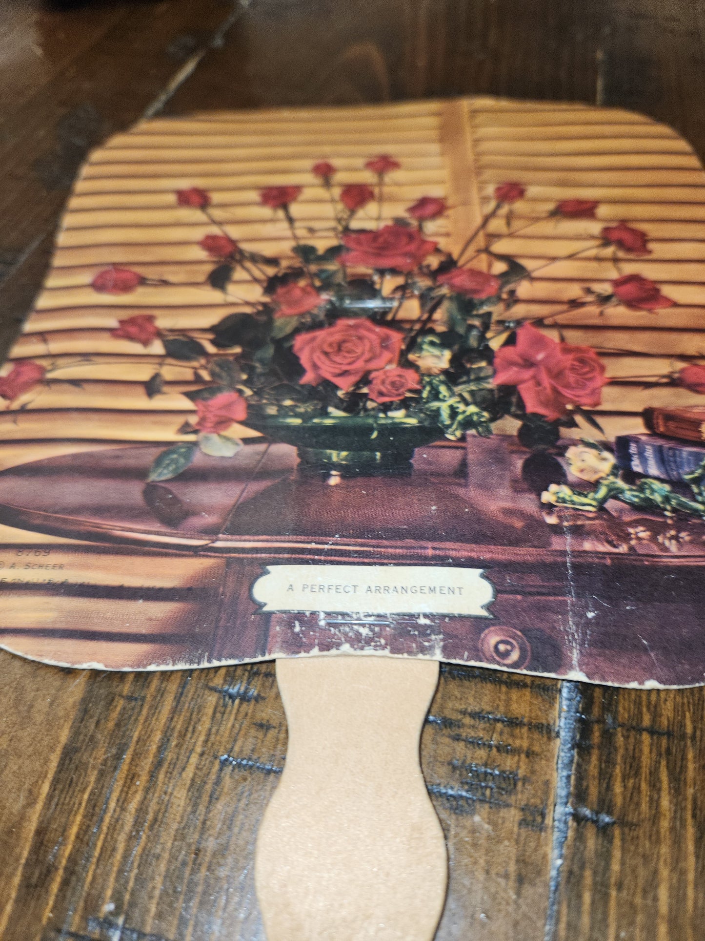 Vintage Advertising Fans Set of 3 Steele Funeral Home Nebraska Norcraft Inc. Cincinnati Ohio fan5