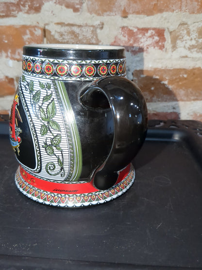 Budweiser Mug A& E 1872 Edition 1st in series 1992 black