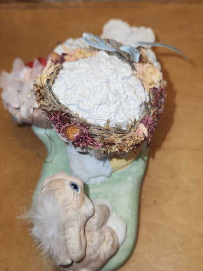 Vintage Dreamsicles Heres Looking at You DC172 Angel Bunny Kristin Haynes Cast Art Industries di12