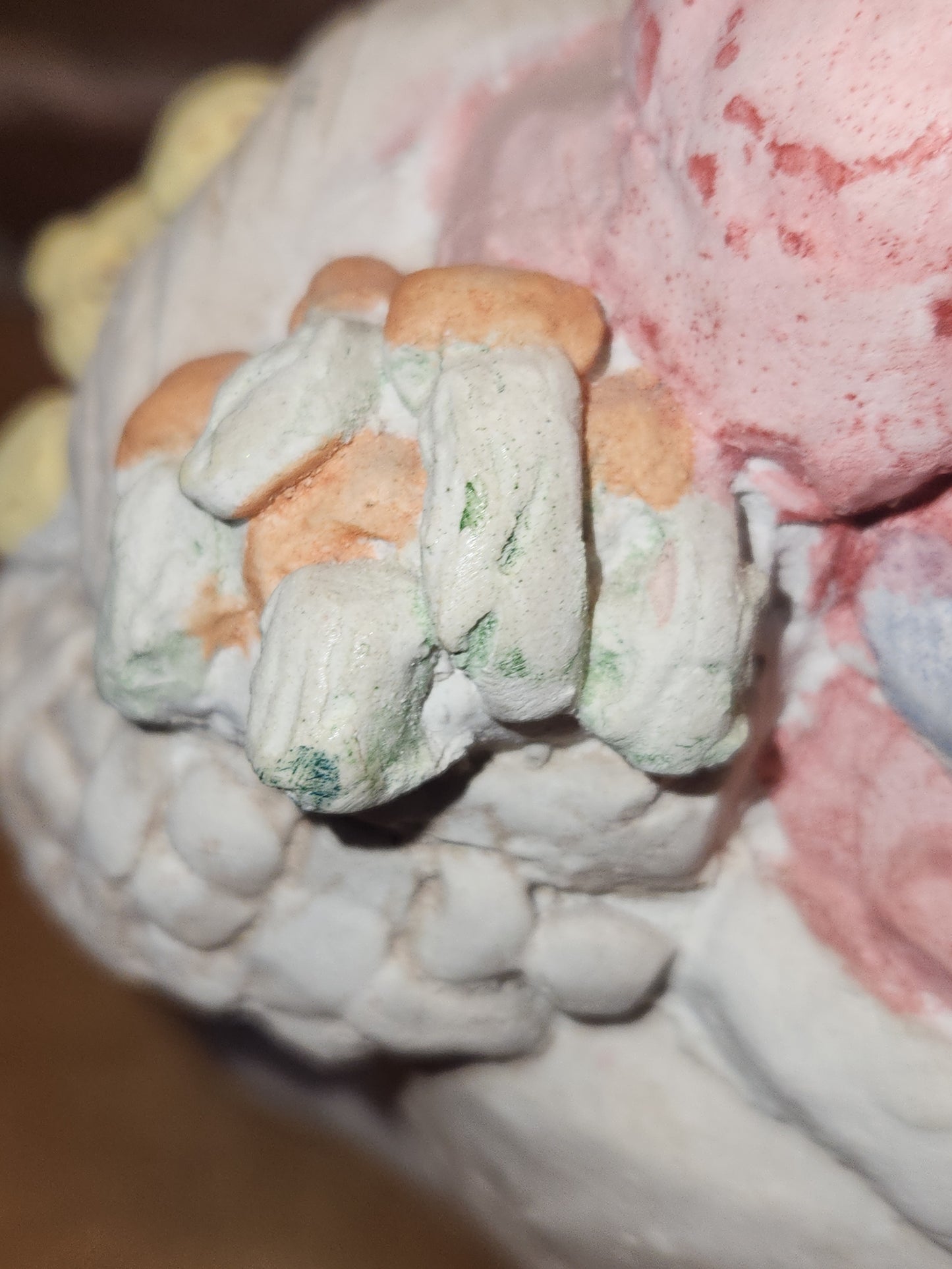 Vintage Dreamsicles Christmas Santa Bunny Figurine Cast Art 1993 Has Original Box Kristin Haynes Cast Art Industries di9