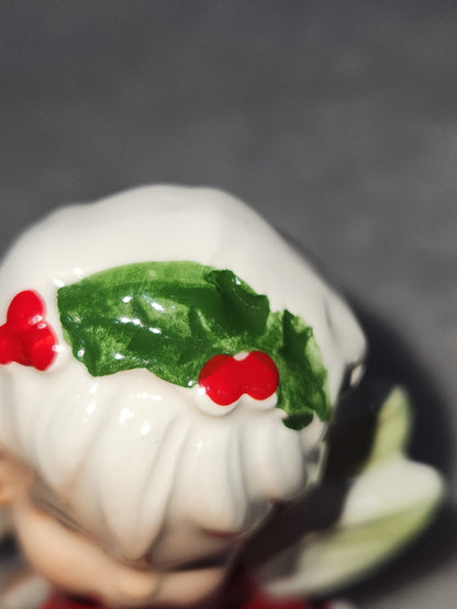 Vintage Angel Candle sitter 3" ang7