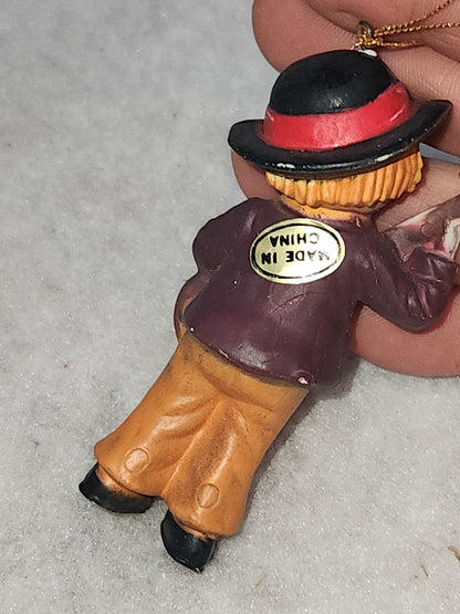 Vintage Bradford A Little Christmas Gift Greeting and Ornament 1986