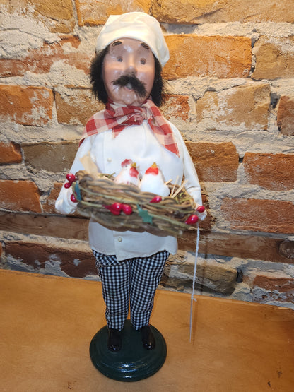 Byers Choice Twelve Days of Christmas Byers Choice Three French Hens 2008 bc2