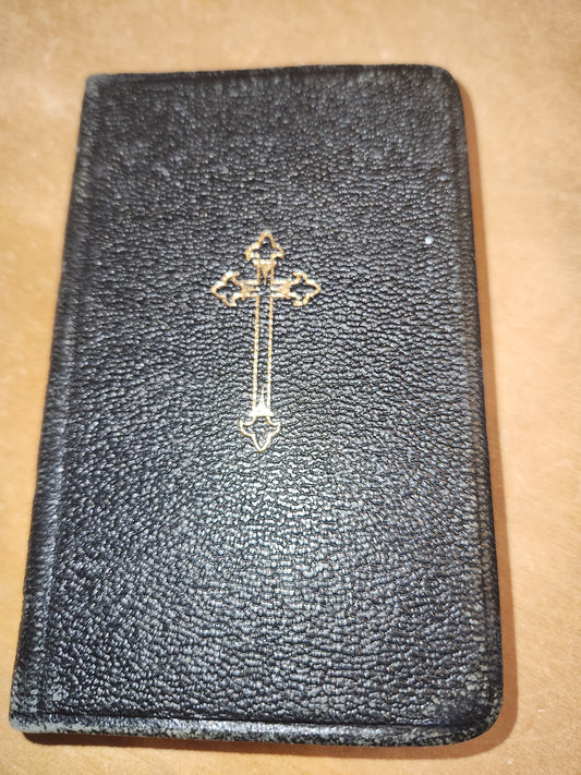 Vintage Catholic's Pocket Manual  Devotional Exercise Prayers Rev. J. M. Helen 1942 vb5