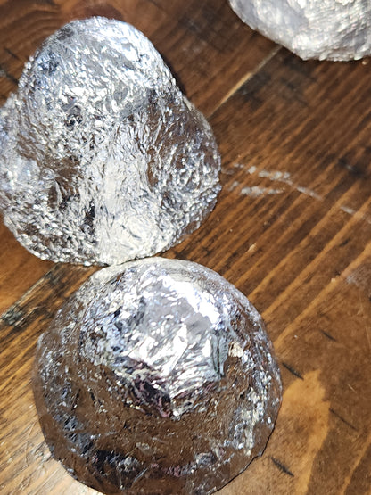 Vintage Christmas Foil Paper Mache Bell Christmas Ornament SEE DESCRIPTION