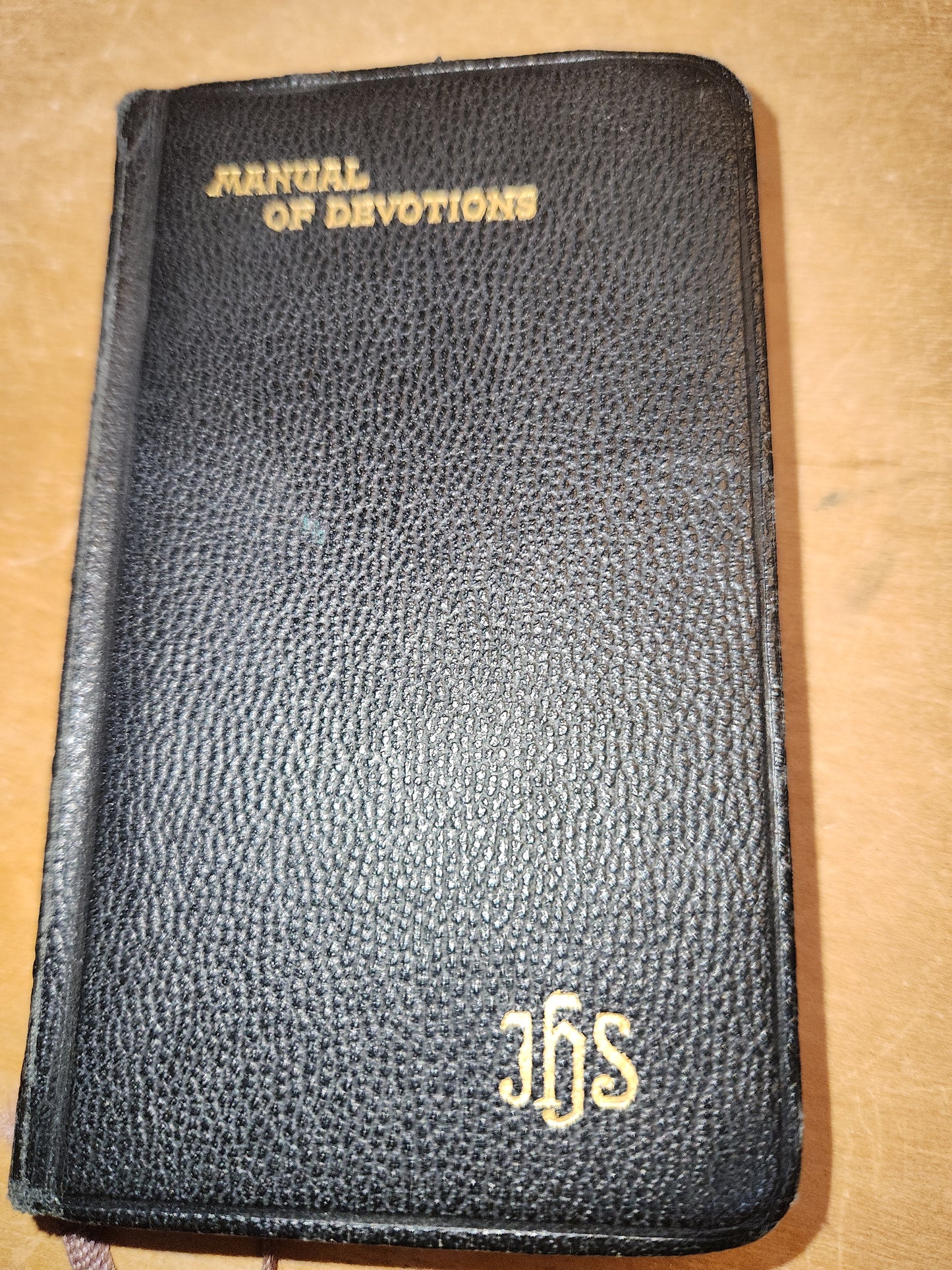Vintage Manual of Devotions Catholic Prayer Book 1938 vb80