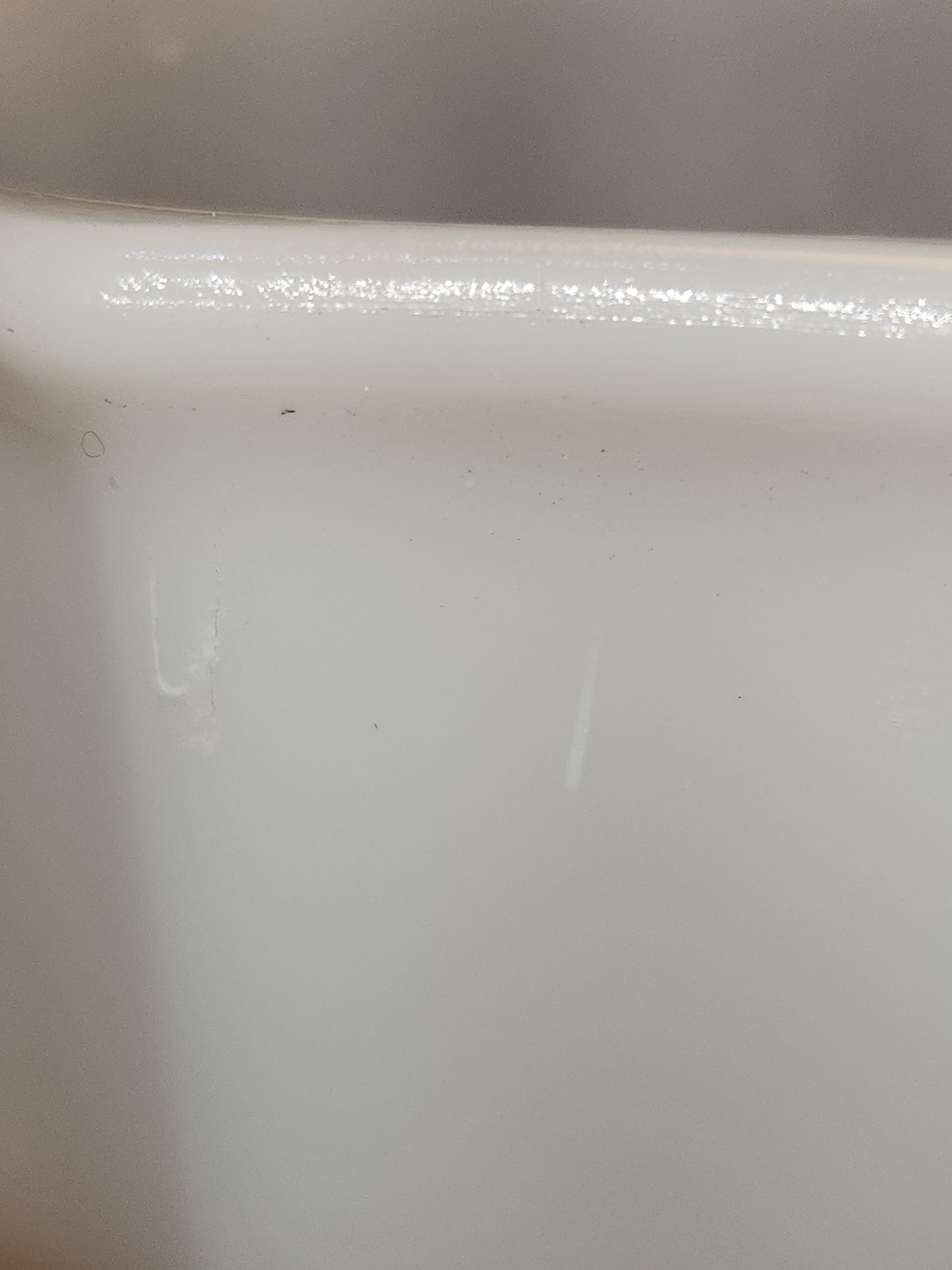 Vintage E.O. Brody Co. MJ-46 Milk Glass Fruit Compose Pestal Vase Candy Dish Trinket  Cleveland Ohio USA J-2537 mg8