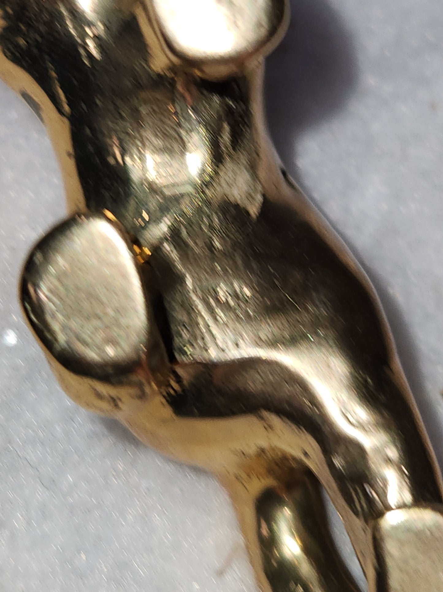 Vintage Solid Brass Lion roaring br110