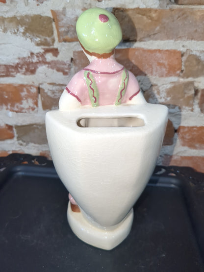 vintage Weil Ware flower vase or planter pl0025