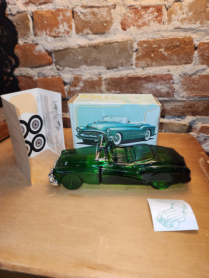 Vintage Avon 1953 Buick Skylark Clint After Shave With Unused Stickers and Original Box av489