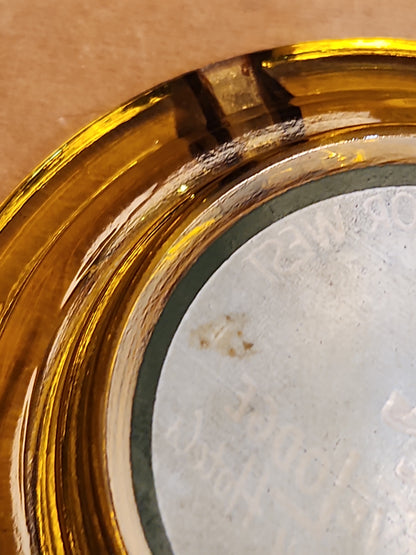 Vintage Ashtray Travel Lodge Highway Hotels A Lighter Amber at5