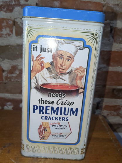 1993 Nabisco saltine cracker tin