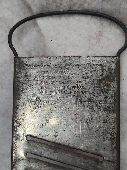 Vintage Rapid Slaw & Vegetable Cutter Made by Bluffton Slaw Cutter Co  Shredder Grater sh45