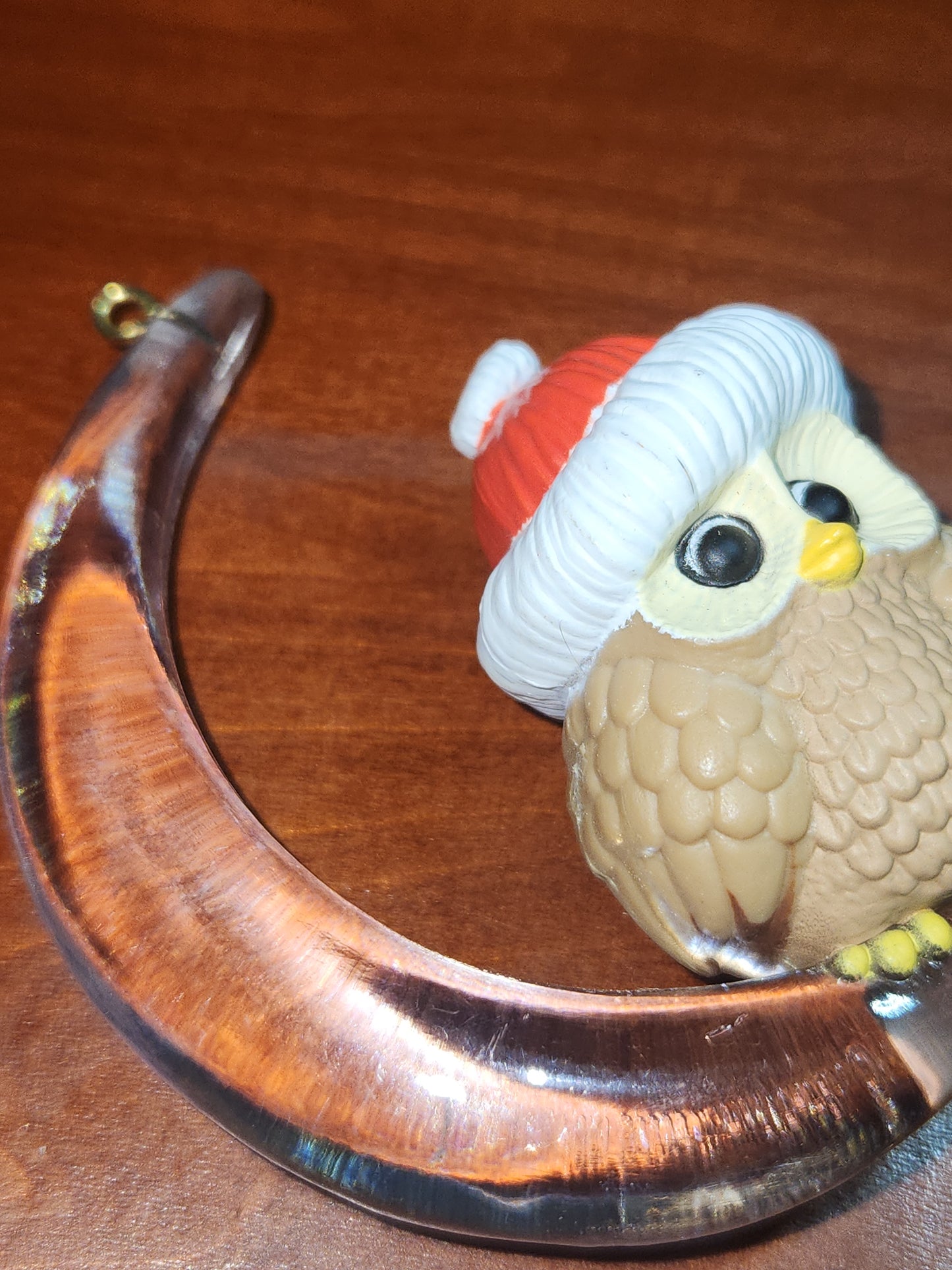 Vintage Hallmark Keepsake Ornaments Christmas Owl 1984 miniature NO BOX