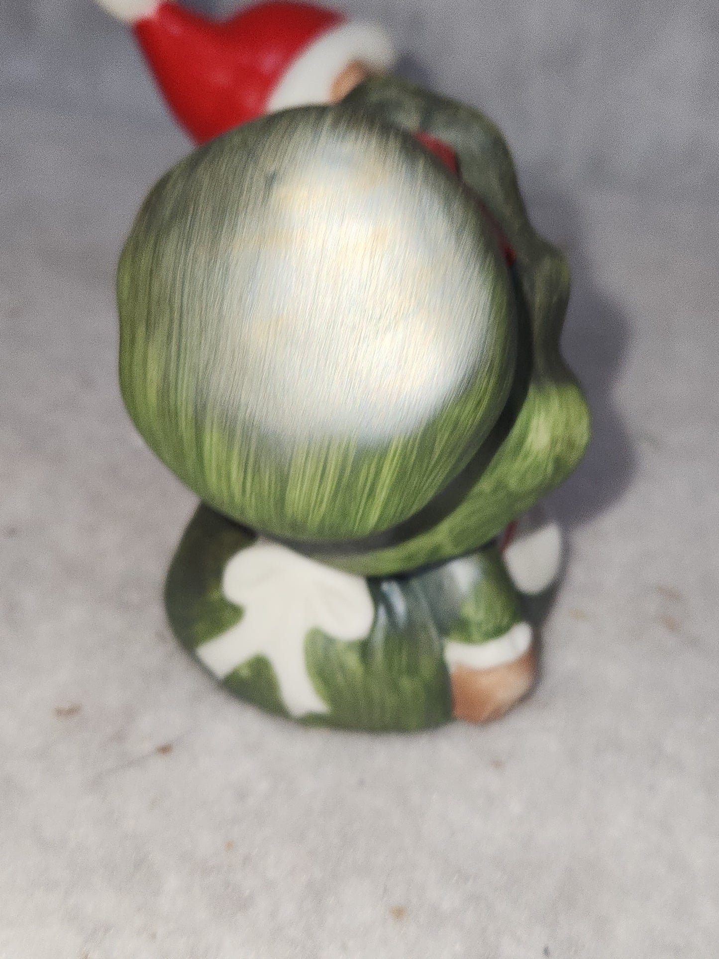 Vintage Homco Ceramic Christmas Bear Family #5600 Made in Taiwan