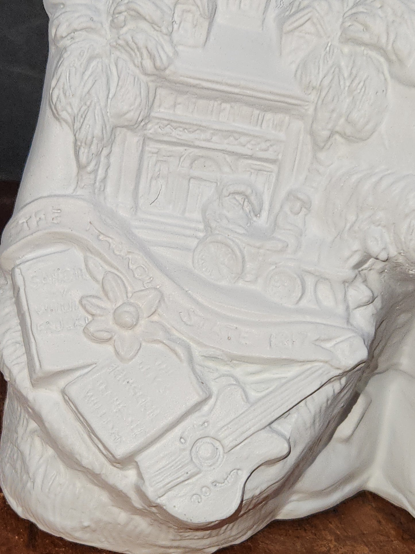 Vintage Ceramic Santa State by State Collection from retired Gare Mold Mississippi