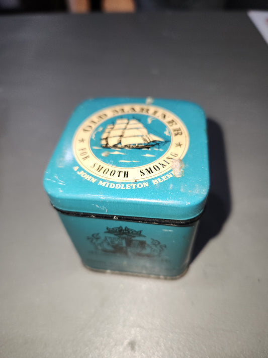 Vintage John Middleton Tobacco Tin Old Mariner NO CONTENTS tt61