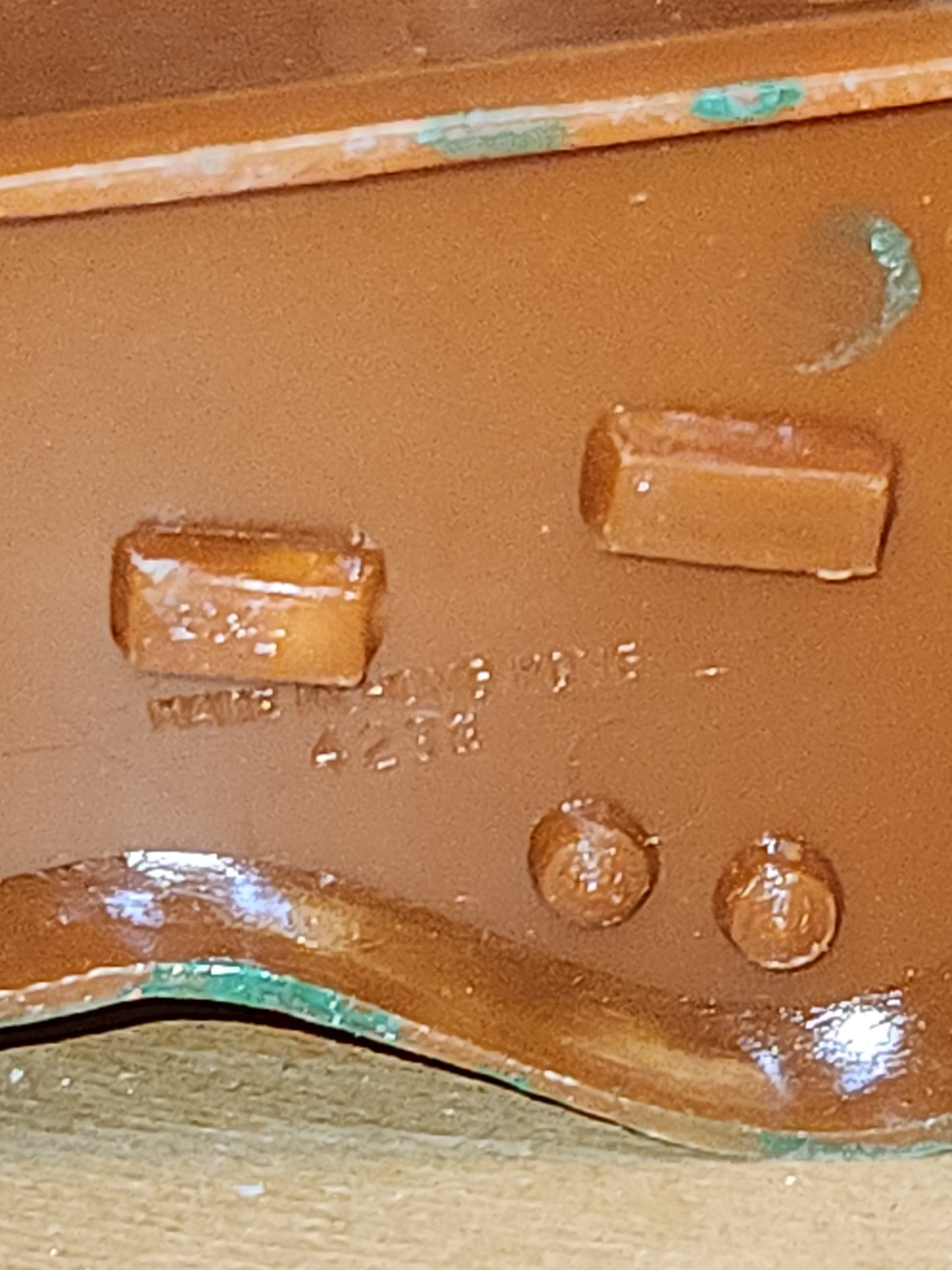 Vintage Plastic Celluloid Nativity Made in Hong Kong Mica n10