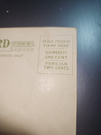 Antique Vintage Postcard Christmas Dinner Embossed Kate Bennett  May all good cheer be yours on Christmas Day