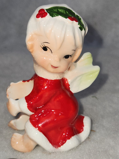Vintage Angel Candle sitter 3" ang7