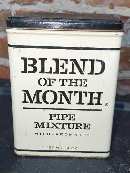 Vintage Blend of the Month tobacco Kentucky Club Wheeling west virginia tin tin970