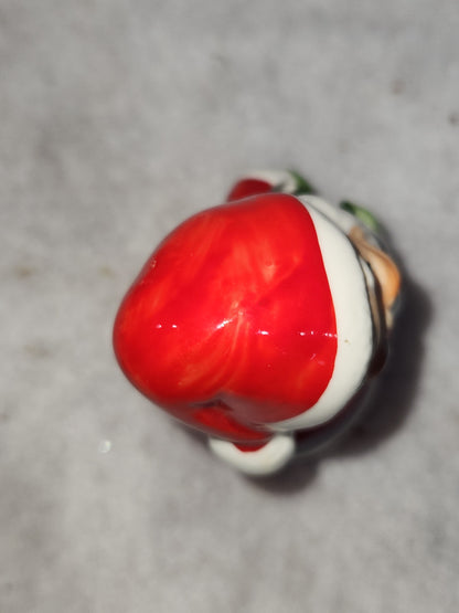 Vintage Santa Candle sitter Made In Japan 3" sn66