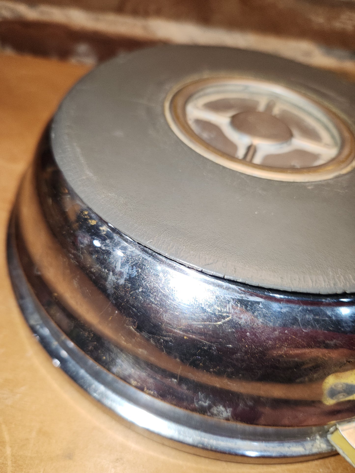 Vintage Excello Baby Food Warming Divided Dish pl54