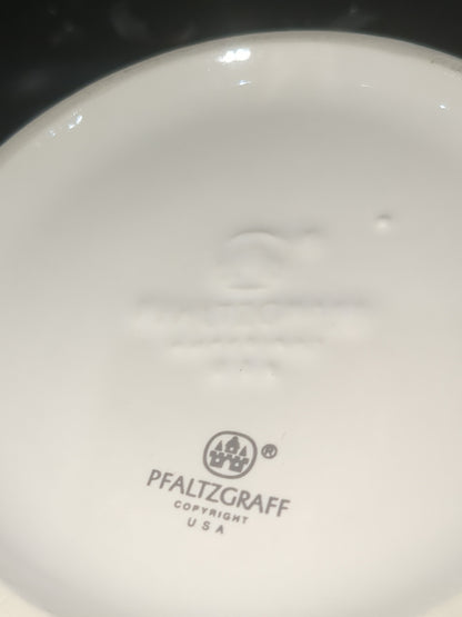 Pfaltzgraff Christmas Heritage basket serving bowl USA pfa13