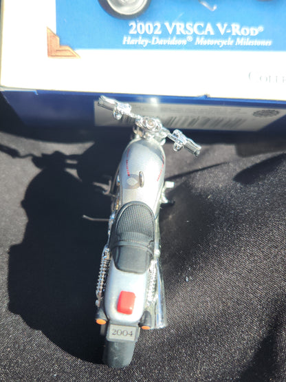 Vintage Hallmark Keepsake Ornament Harley-Davidson Motorcycle Milestones series #6 2002 VRSCA V-Rod Motorcycle 2004