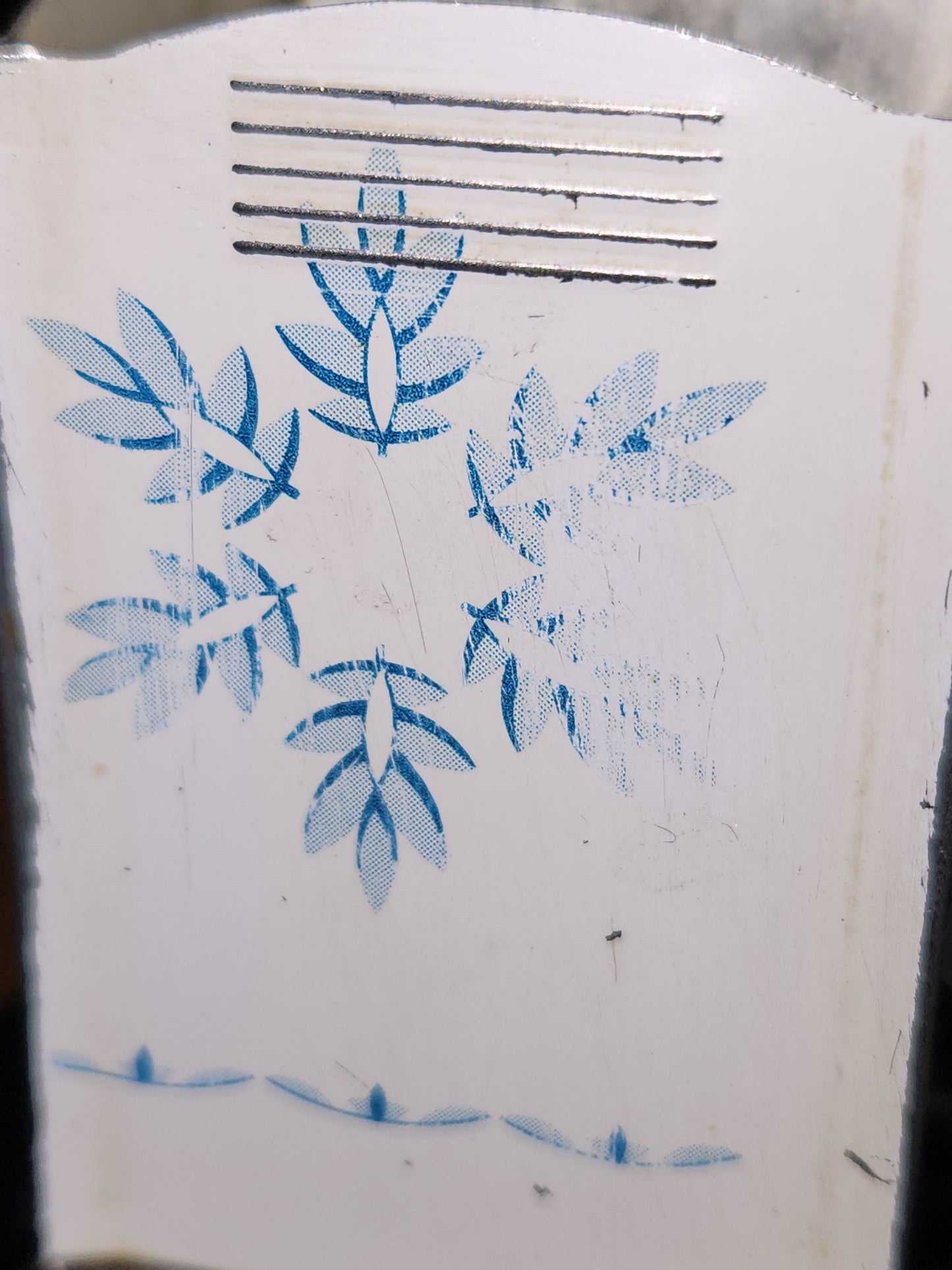 Vintage Androck Nut Spice Grinder with Glass Jar & Snowflake Design #49