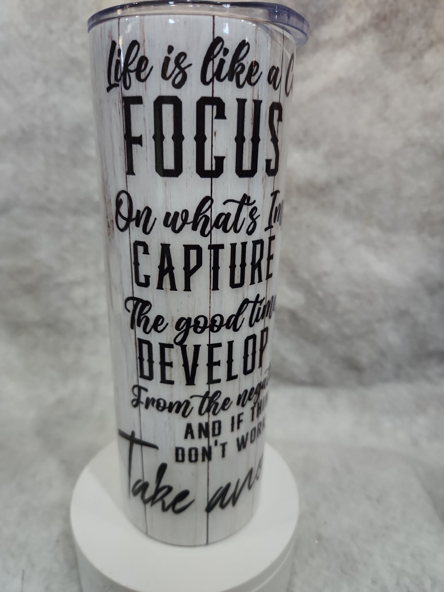 20 Oz Stainless Steel Insulated Tumbler Camera 20cm