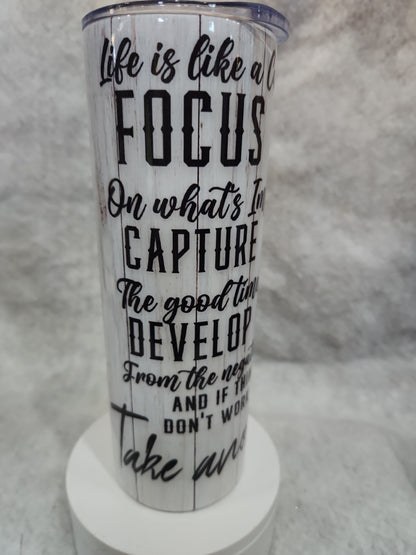 20 Oz Stainless Steel Insulated Tumbler Camera 20cm