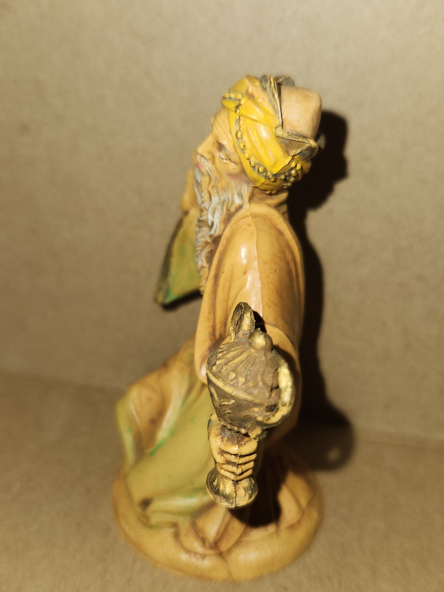 Vintage Fontanini Depose Gaspar  4" Nativity Figure Italy Roman fn83